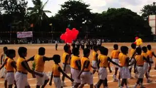Annual Sports day - 2012, Junior School, St. Johns High School, Bangalore