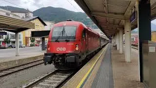 &Ouml;BB EuroCity to Munich at Kufstein, AT 27/08/2021 [4K60]