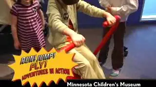 Run! Jump! Fly! exhibit