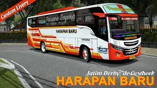 [Bus Simulator Indonesia] Mod BUSSID Terbaru Bus Max HDD Hino AK by Hop Channel (ft PO Harapan Baru)