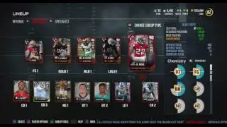 MUT Salary Cap Lineup Post Patch Sneaky Good OL