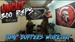 Pump Burpees on Time, 300 Push Ups, Training for Crosstraining, Military Fitness, Fightsport