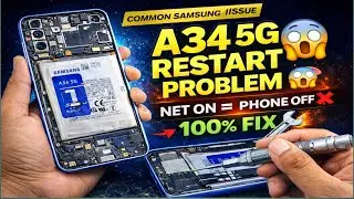Samsung A34 5G Net On Karte Hi Phone Restart | Auto Switch Off Problem Fix 100% restart program 