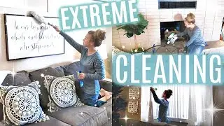 DEEP CLEAN WITH ME 2018 | 2 DAYS OF CLEANING | MAJOR CLEANING MOTIVATION | CLEANING ROUTINE