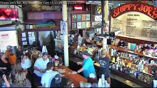 Sloppy Joe's Live Bar Cam &ndash; Sloppy Joe's Bar, Key West, FL Nov 25, 2025 part 2