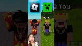 roblox vs Minecraft #roblox #robloxedit #robloxminecraft #viralrobloxedit #viralanimation
