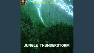 Jungle Thunderstorm with Rain Sounds, Loud Thunder and Rainforest Animal Noises