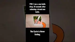 POV: You Spend All of Your Money on Knives and EDC gear. #shorts #ytshorts #youtubeshorts #edc