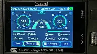 BIG NEWS: ToolkitRC M8D Now Fully Compatible with RC Discharger! (Dual Cycling Demo)
