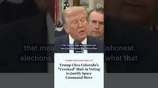 BREAKING: Trump Announces Space Command Relocation, Cites Colorado Mail-in Voting