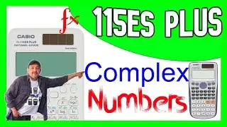 Complex numbers CASIO fx-115ES PLUS✅ Step by step.