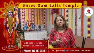 🌸 Grand Invitation: Shree Ram Lalla Temple | Mississauga Hindu Community 🌸