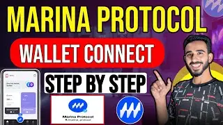 Marina Protocol | Wallet Connect | Step by step guide 