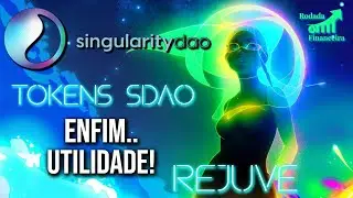 SingularityDAO - Enfim, teremos utilidade para o TOKEN SDAO - Lan&ccedil;amento da REJUVE - Spin-off AGIX