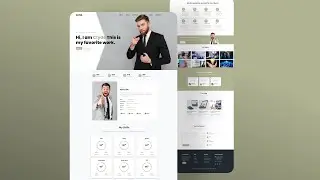 Responsive Personal Portfolio Website using HTML CSS & JavaScript | Source Code