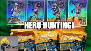 HB BREAK 3: 2022 PANINI PRESTIGE, 30-card Walmart Value Packs; HERO HUNTING!