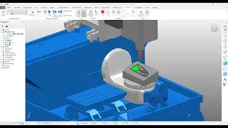 Haas UMC-1500-DUO 5-Axis CNC Programming | PowerMill MTD File & Toolpath Setup