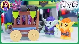 Lego Elves Magic Rescue from the Goblin Village Part 2 Build Review Silly Play Kids Toys