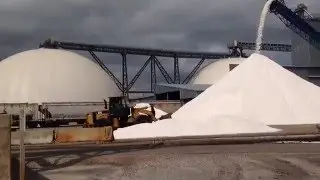 Dressing a Stockpile Using Heavy Equipment