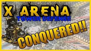 X-Arena Tower Defense... CONQUERED!!! [red alert 2 yuri's revenge]