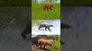 Wildcraft vs wolftales vs ultimate polar bear simulator 2 #wildcraft