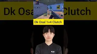 DK Osal 1v4 Highlights #pubgmobile #gamingshorts #pubgesports