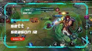 Game Play Sett Solo Lane Season 12 Rank Emerald