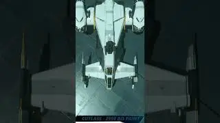 Star Citizen 4.4 | Ship Paint Showcase | Drake Cutlass BIS 2950 | White & Gold Trim