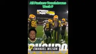 Every Green Bay Packer Touchdown | Week 9