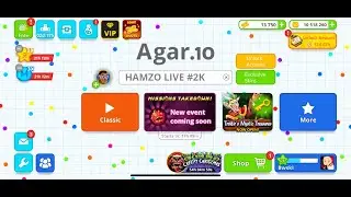hamzoo#live AGAR.IO live