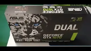 Unboxing i montaż Karty ASUS GeForce GTX 1070 Dual i M&oacute;j pok&oacute;j :)