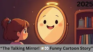 &ldquo;The Talking Mirror! 🪞👀 Funny Cartoon Story&rdquo;#wildlifeshorts #motivation #4kwildlife #viralvideo