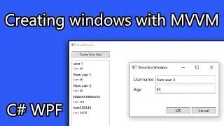 C# WPF MVVM - Creating windows/dialogs and getting results