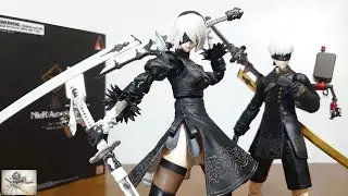 （2B＆9Sがプレイアーツ改に！全高約25センチの大ボリューム！）NieR:Automata　PLAY ARTS改　ヨルハ 二号 B型 DX版 / ヨルハ 九号 S型 DX版 レビュー