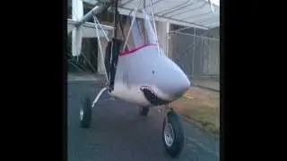 ultralight airplane paint job.