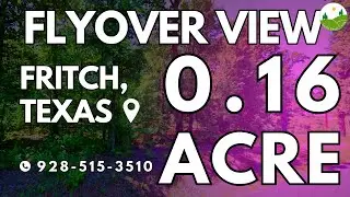 Fly Over - 0.16  acre land for sale in Fritch, Texas [11483]
