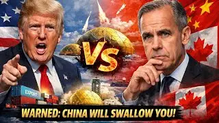 Trump Warns Canada: China Threat, Golden Dome Dispute Escalates#usa #canada #markcarney #news 