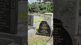 Grave of the Duke John Wayne's Aunt. Fawkner Cemetery Melbourne Vic