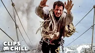 Gabe’s Fight To Save Jessie | Cliffhanger (Sylvester Stallone)