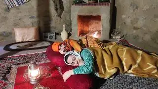 Village Lifestyle | Baking Traditional Iranian Lavash Bread for Breakfast on a Spring Day