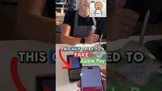 This Guy Tried to FAKE Apple Pay!!😅 (@abdulsindian)