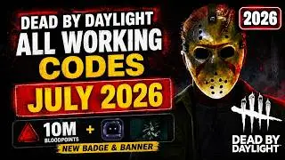 Dead by Daylight All Working Codes July 2026 | 10M Bloodpoints + New Badge & Banner