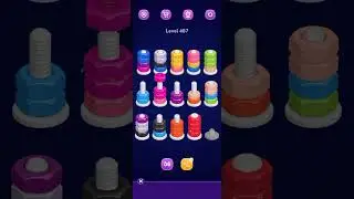 Nut Sort Level 487 Walkthrough | Nuts &mdash; Color Sort 487 solution