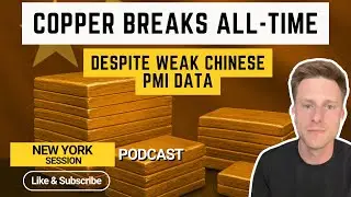 Медь преодолела исторический максимум, несмотря на слабые данные PMI Китая: обзор сессии в США, 1...