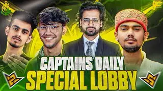 CAPTAIN SPECIAL LOBBY FT. TT, TSG, TE , GFG , NG PROS , CPT , TIM ​