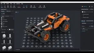Lego set: Technic:42135-2 in Bricklink Studio