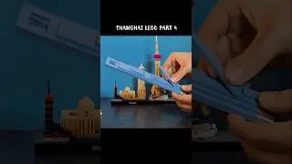 Shanghai Lego Speed Build Last Part ✨️ Shanghai World Financial Center & Shanghai Tower #lego