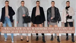WHAT'S NEW IN MY WARDROBE - 20 AUTUMN MINIMAL OUTFIT IDEAS (H&M, MANGO &OTHERSTORIES) | WHATEMWORE