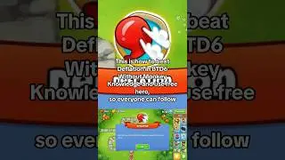This is how to beat #Deflation in #btd6 Without #MonkeyKnowledge and use free #hero