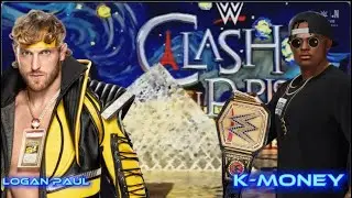 Logan Paul Vs K-Money for the Undisputed WWE Championship at Clash In Paris (WWE 2K25)